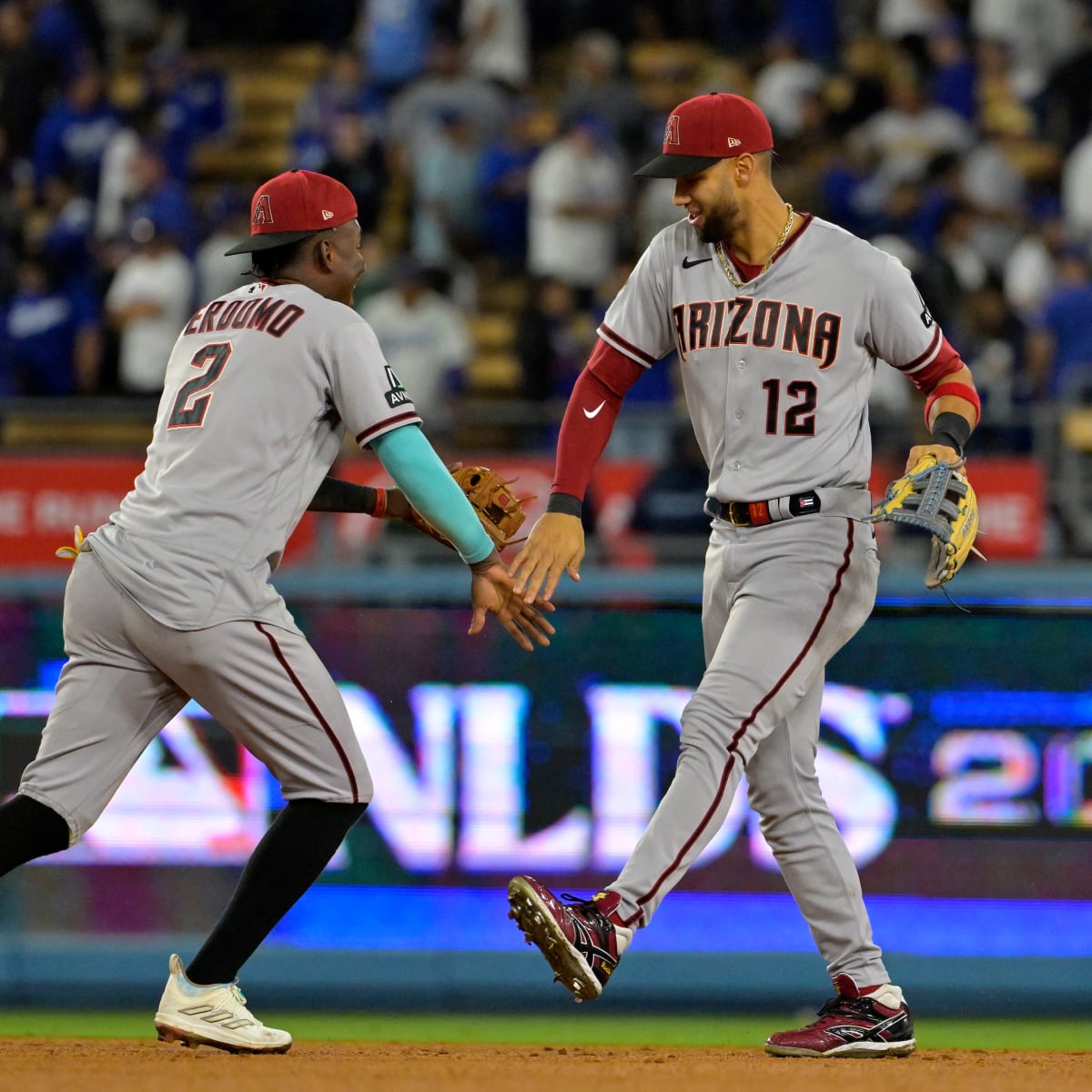 Diamondbacks steal Game 2 from Dodgers to take 2-0 lead in NLDS