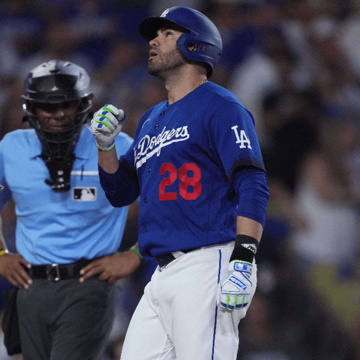 Dodgers News: JD Martinez Scratched From Lineup Again